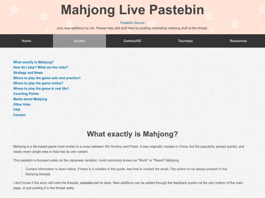 Mahjong-Live-Pastebin-v1.2 screenshot