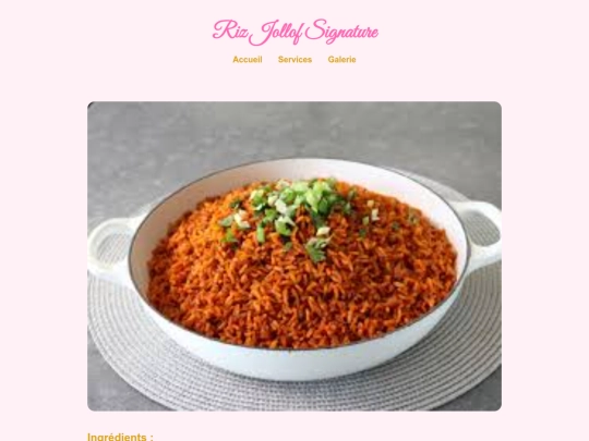 RizJollofSignature screenshot