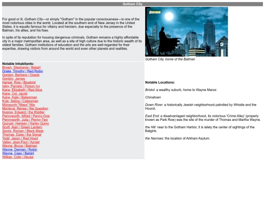 211128pedia/GothamCity screenshot
