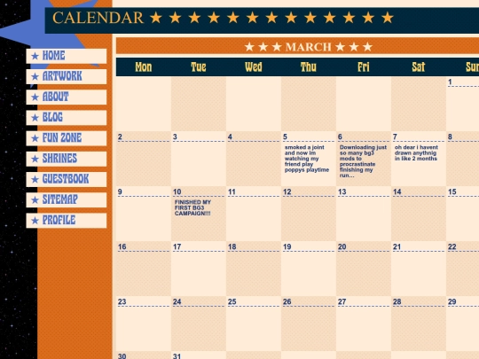 calendar screenshot