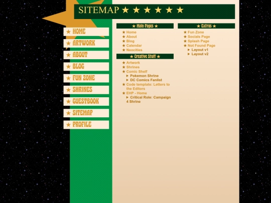 sitemap screenshot