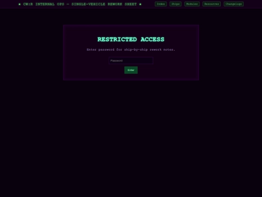 CW:R/secretfile screenshot