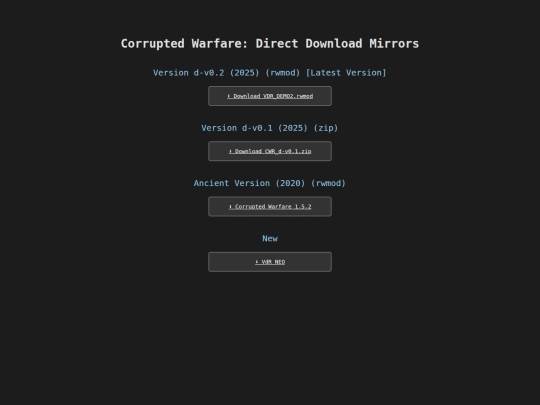 Corrupted_Warfare screenshot