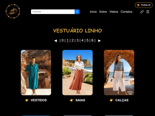 Vestuario/Linho/Artigo screenshot