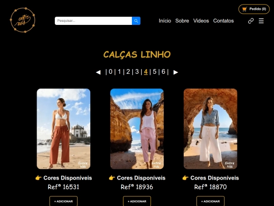 Vestuario/Linho/Calca screenshot