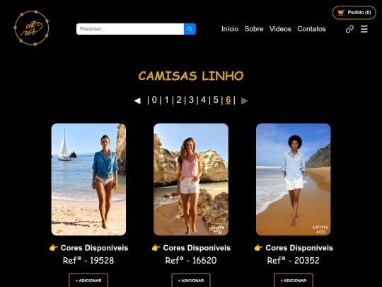 Vestuario/Linho/Camisa screenshot