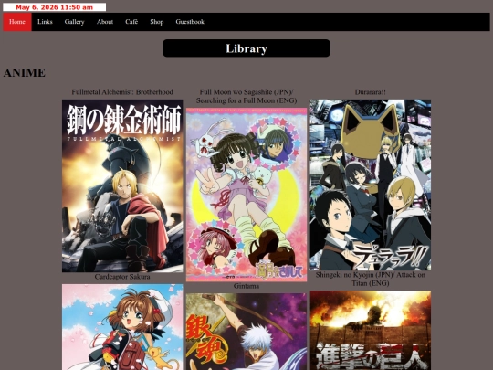 library screenshot