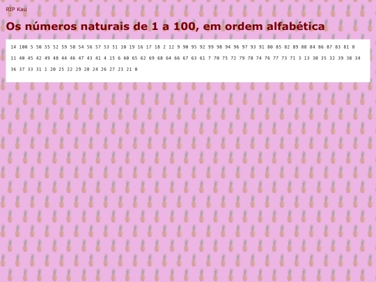 numeros screenshot