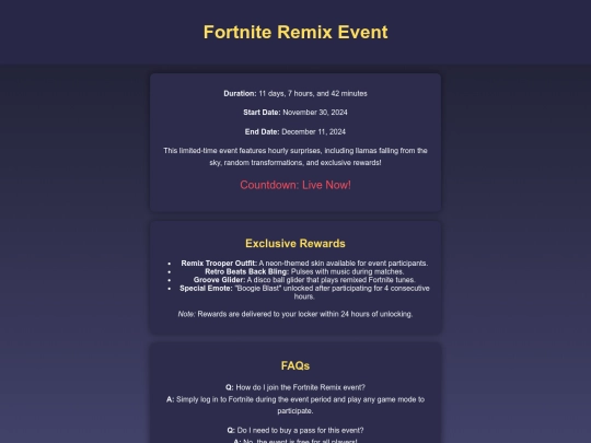 remix screenshot