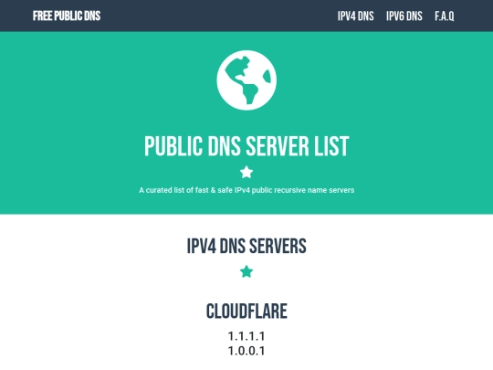 ipv4-domain-name-servers screenshot