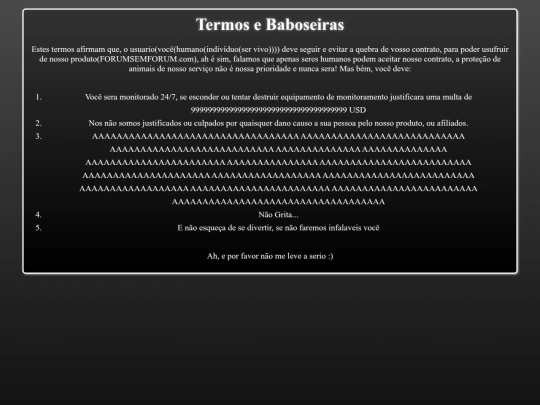 login/termos screenshot