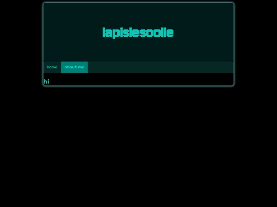 aboutme screenshot