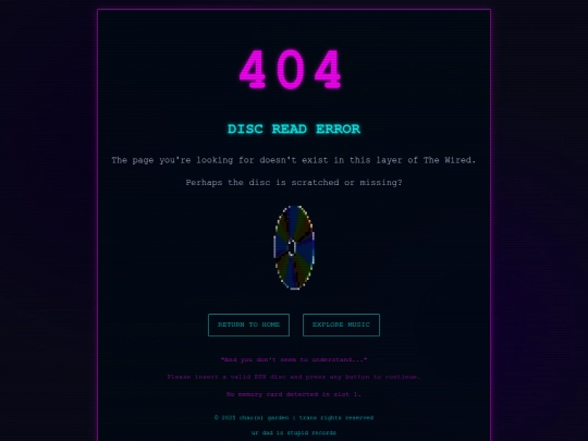 not_found screenshot
