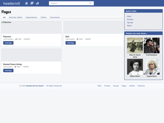 pages screenshot