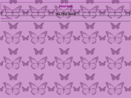 journal screenshot