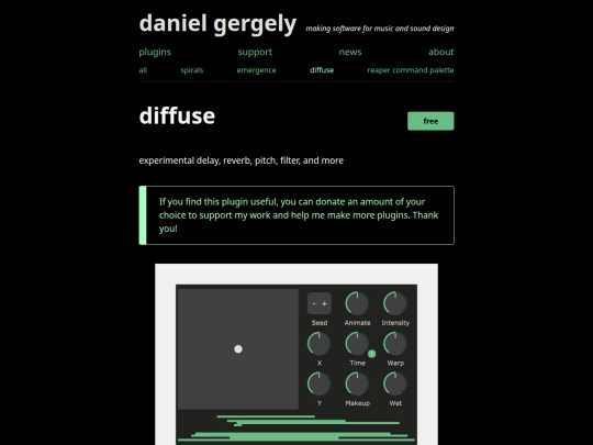 diffuse screenshot
