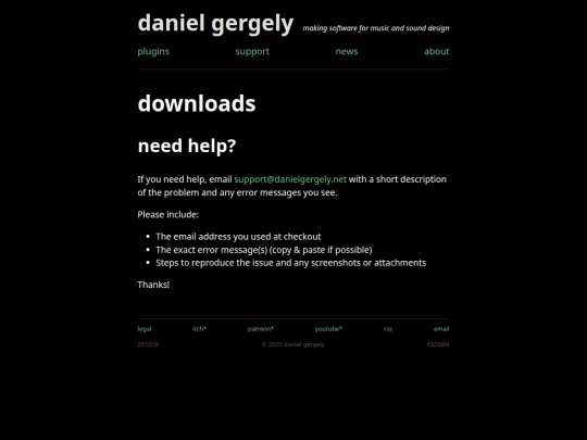 downloads screenshot