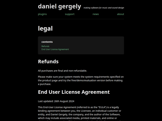 legal screenshot