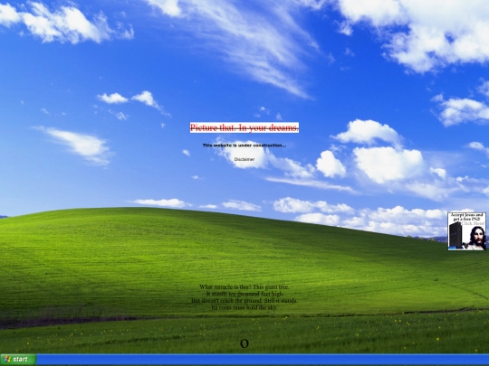 Homepage screenshot