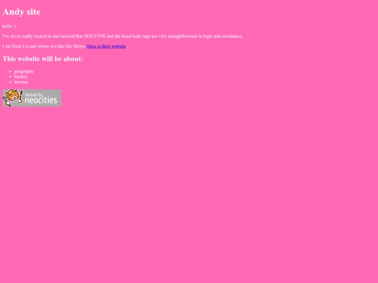 index screenshot