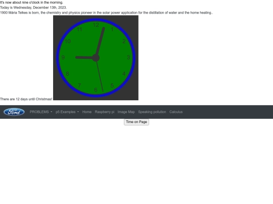 clock screenshot