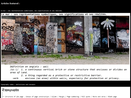 wander/articles screenshot