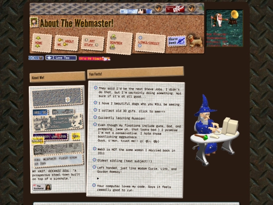 aboutme screenshot