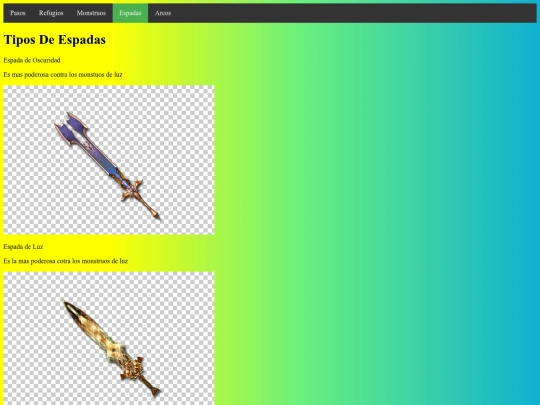 espadas screenshot