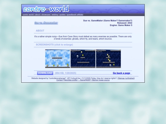showcase/projects/gamepage-suevsgm screenshot