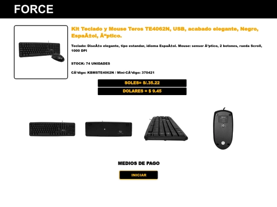 TEROS35 screenshot