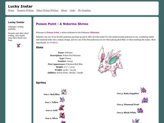 nidorino screenshot