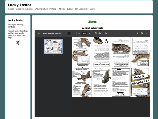 whiptail_zine screenshot