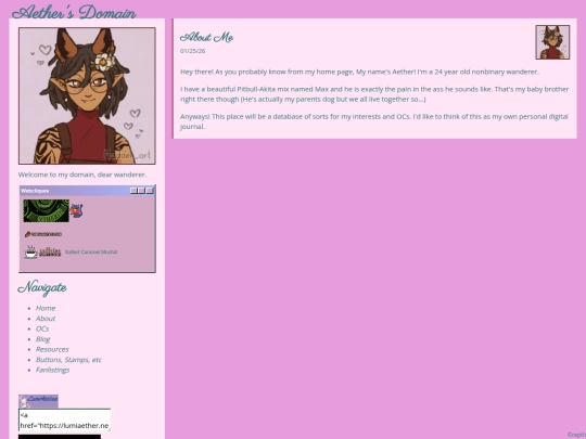 OCs screenshot