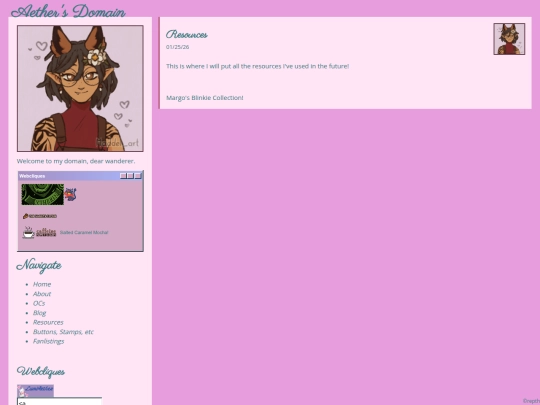 Resources screenshot