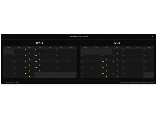 uner/calendario screenshot
