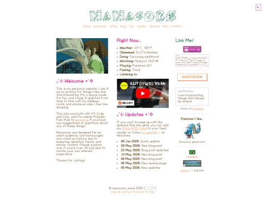 index screenshot