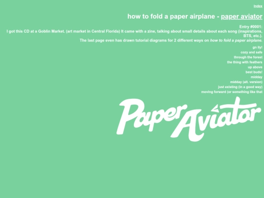 CDs_library/HowToFoldAPaperAirplane screenshot