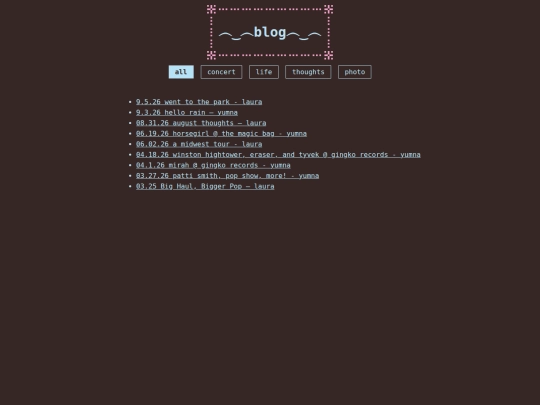 blog screenshot