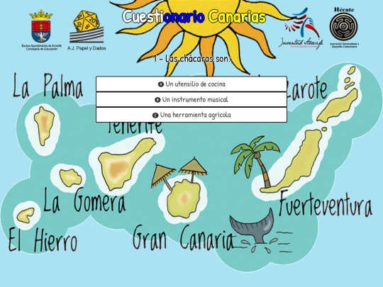 Cuestionario Canarias screenshot