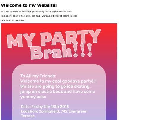 test screenshot
