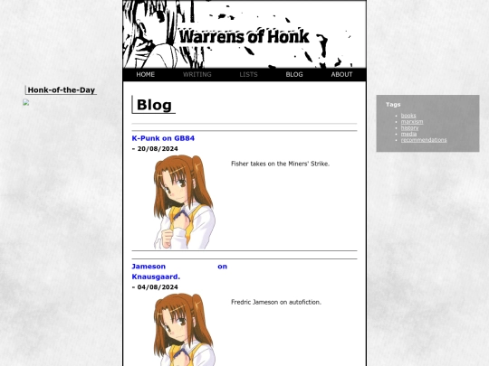 blog screenshot