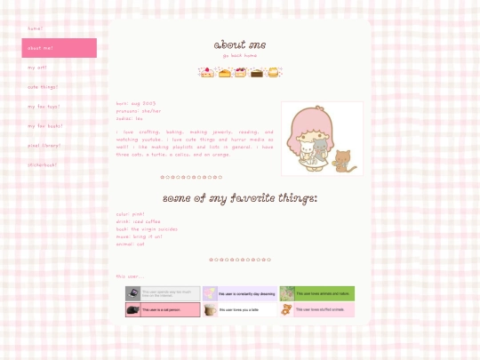 aboutme screenshot