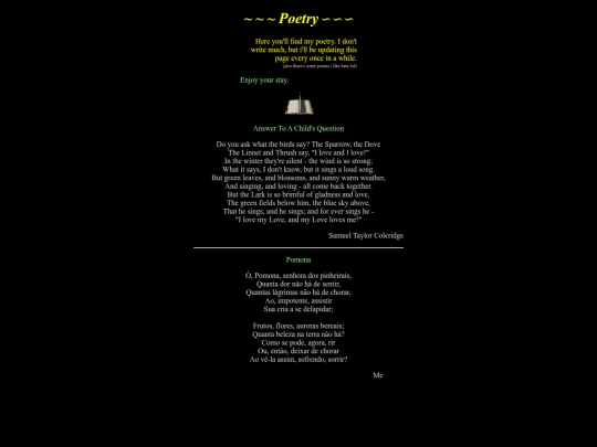 poetry screenshot