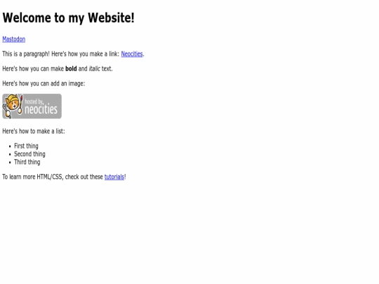 index screenshot