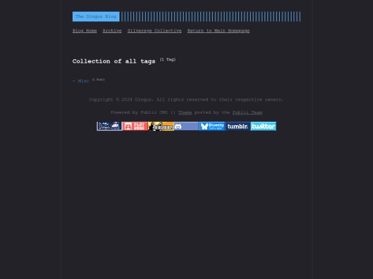 blog/tags screenshot