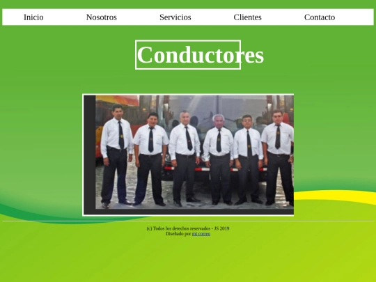 proyecto/Conductores screenshot