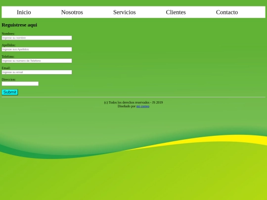 proyecto/Direccion screenshot