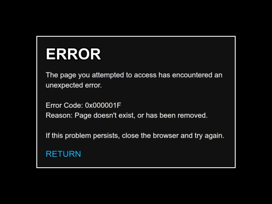 secretpage screenshot