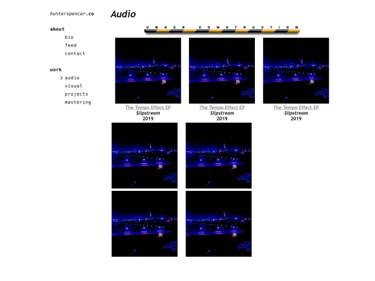 work/audio screenshot