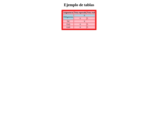 tablas screenshot